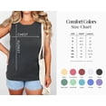 thumbnail image 3 of Verita Culture Women I Like For These Moments Funny Women’s Summer Hiking Graphic Tank Top, 3 of 4