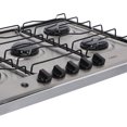 thumbnail image 4 of Parrilla Empotrable Garell 5 Quemadores Acero Inoxidable PE5QEI, 4 of 7