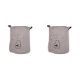 thumbnail image 4 of Kearding Cesto plegable impermeable para la colada, organizador de lino y algodón, juguetes para niños, artículos diversos, bolsa de Type2 NO2, 4 of 6