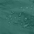 thumbnail image 7 of Mifsaly Raincoats for Women with Hood Adjustable Waist Drawstring Water Resistant Rain Jacket Outdoor Casual Commuting Travel Hiking Jackets Green,M, 7 of 7