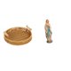 thumbnail image 1 of Cestas de almacenamiento,Cestas de almacenamiento de cocina tejidas con asas hechas a mano,Estatua de Lutero,Colección de estatuas y figuras religiosas,Figura de resina y Señora de Lutero, 1 of 8
