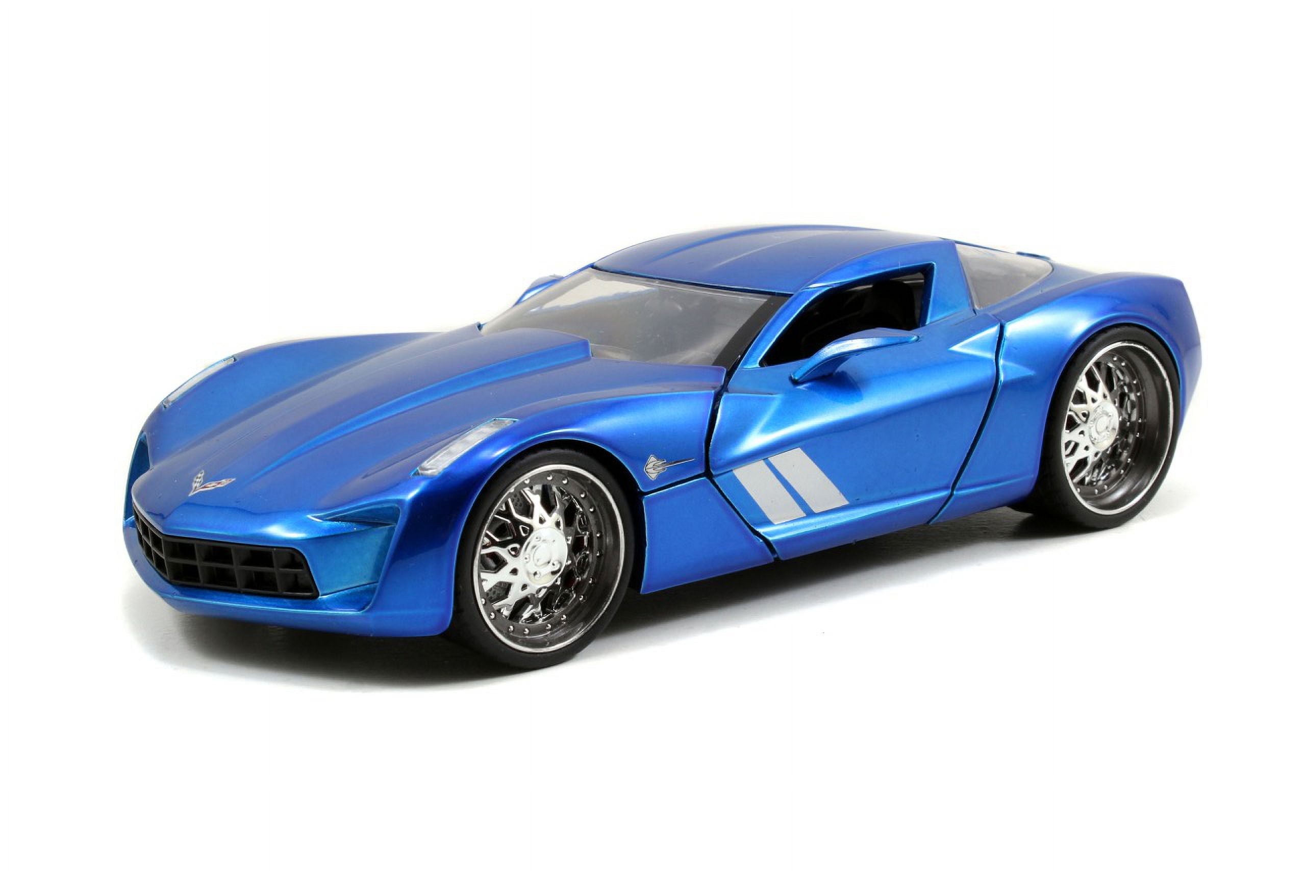 Jada 1/24 31199 – 2009 Chevy Corvette Stingray The Joker, Diecast