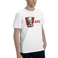 thumbnail image 2 of Kfc Logo Men'S Basic Short Sleeve T-Shirt Fashion White X-Large, 2 of 8