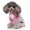 Pink, variant on kladzum Dog Sweaters Dog Warm Shirt Pet Pajamas Printed Four-Legged Pajamas Knitted Pet Clothes, Dog Sweaters, Small Dog Coat Warm Sweartershirts