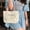 A sky full of stars, variant on Small Canvas Tote Bag for Women, Cute Printed Reusable Handbag, Portable Lunch Tote Bag with Handles, Mini Grocery Shopping Bag for Work School Travel