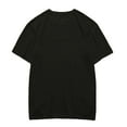 thumbnail image 3 of Camiseta Básica De La Moda Tops Sólidos Del Color De Los Hombres Camisas Básicas De La Manga Corta De Negro Sunnimix La camiseta de los hombres de la moda, 3 of 6
