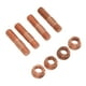 thumbnail image 2 of Turbo Stud Kit tuercas de brida Turbo de 43 mm de alta resistencia que evitan la vibración M10x15 para turbocompresor T3 T4 T5 T6 ANGGREK Otros, 2 of 8