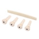 thumbnail image 1 of Pasadores de puente de plástico Yuyangstore crema para guitarra baja acústica, 1 of 8