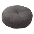 thumbnail image 5 of QSTDGVPW Round Floor Pillow Meditation Cushion for Chair Sofa Adults Kids Living Room Dark Grey, 5 of 9