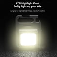 thumbnail image 3 of COB LED Mini 800lm Pocket Llavero Linterna USB 5V 10W Panel solar Powered Kit, 3 of 9
