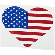 Auto Drive™ Heart Flag Decal