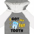 thumbnail image 4 of Inktastic I Got My 1st Tooth with Cute Tooth Baby Boys or Girls Long Sleeve Baby Bodysuit, 4 of 5
