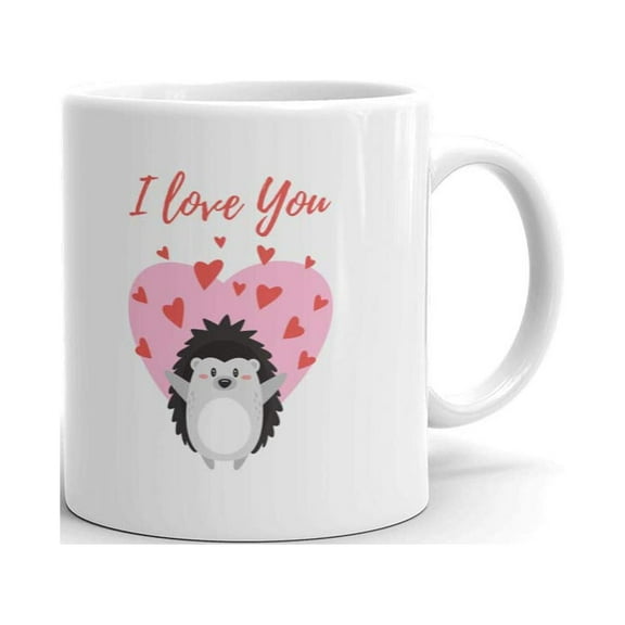 I Love You Valentine's Day Romantic Coffee Tea Ceramic Mug Office Work Cup Gift 15oz