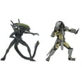 thumbnail image 3 of Alien vs Predator - 7" Scale Action Figure - Battle Damaged Celtic vs Battle Damaged Grid Alien 2 Pack, by NECA, 3 of 7