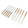 thumbnail image 4 of Smore Bâtons, 10pcs Fourches Barbecue Multifonctionnel BBQ Fourche Outil Bâton de Torréfaction Qualité Inégalée, 4 of 12