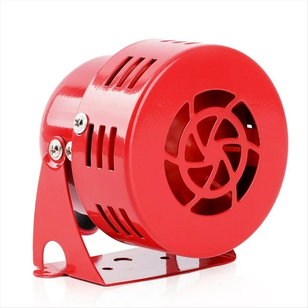 AC110V Sirena de Ataque AéReo Bocina Altavoz Sonido de Alarma Mini Motor EléCtrico Impulsado VehíCulo de FáBrica Mini Bocina de Sirena Ruidosa