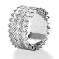 thumbnail image 3 of K-KED Elegant Engagement 925 Silver Filled Rings Cubic Zirconia Women Gift Size 6-10-6, 3 of 6