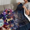 thumbnail image 3 of Villanos anti-pilling, suave, ligera, esponjosa y acogedora de lujo para hogar y cocina – Perfecta para niños y adultos, 100 x 150 cm, 3 of 6