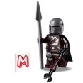 thumbnail image 1 of LEGO Star Wars The Mandalorian (Din Djarin/Mando) Minifigure - with Silver Beskar Armor and Cape, 1 of 5