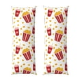 thumbnail image 1 of Balery Popcorn Funda Protectora para Almohada Corporal de Algodón Hipoalergénico con Cierre(55 x 21 pulgadas), Almohadas No Incluidas, 1 of 6