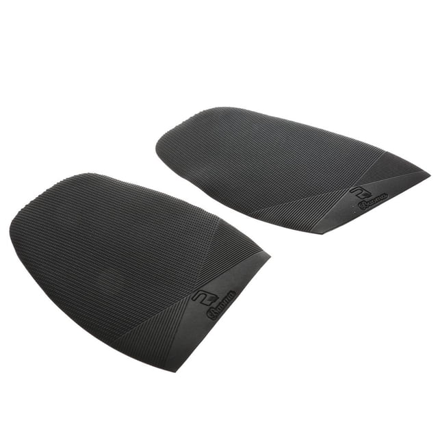 Medias suelas de Goma Antideslizantes Sunnimix para Reparación de calzado Espesor Negro 2.5mm #1 4 Frontal 2mm
