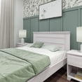 thumbnail image 4 of Max & Lily Twin Bed Frame with Panel Headboard, Modern Farmhouse Solid Wood Platform Bed, 4 of 8