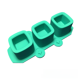 thumbnail image 1 of Molde de silicona para 3 tazas de hielo cuadradas, molde de yeso para copa de vino, molde para cubitos de hielo, molde creativo para taza de hielo, planta suculenta en maceta para oficina, 1 of 5