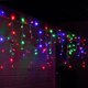 thumbnail image 3 of Guirnalda de cortina LED para ventana, guirnalda de calle para casa, guirnalda de luces de hadas con forma de carámbano, 3 m x 1 m, con enchufe, 3 of 5