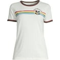 thumbnail image 6 of Juniors' Harry Potter Hogwarts Rainbow Stripe Ringer T-Shirt-XX-Large, 6 of 6