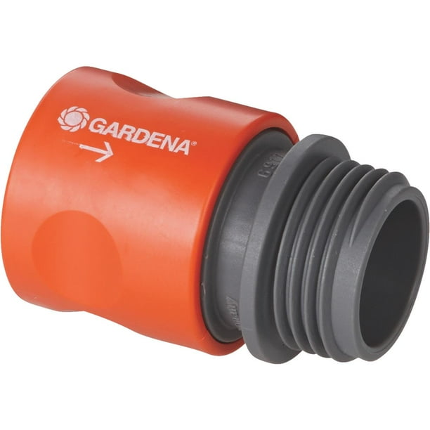 Gardena Classic Hose Male Plastic Faucet Quick Connect Connector 36917