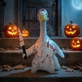 thumbnail image 6 of Halloween Nurse Goose Outfit for 23 Inch Lawn Goose Statue, Spooky Porch Goose Costume, Fabric Dress for Yard, Lawn, Garden and Patio Decor, 6 of 8