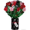 Star Wars™ Darth Vader™ Galactic Love Paper Bouquet, 6.8" L X 6" W 8.5" D, 3D Valentine's Day Gift, Pop Up Greeting Card, Gifts For Wife, Star Wars Anniversary Card, Flowers With Card