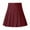 Wine, variant on Viikei Summer Skirts for Women Skirts Clearance Sale Skirt Plus Size Viikei Fashion High Waist Pleated Mini Skirt Slim Waist Casual Tennis Skirt