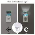 thumbnail image 3 of Cauagu Tropical Poolside Relaxation Print LED Nightlight,0.5W Night Lights Plug into Wall 1 Pack with Dusk-to-Dawn Light Sensor Soft Glow Lamp for Bathroom Adult Hallway-, 3 of 7