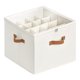thumbnail image 1 of ¡Gran oferta! Organizador de zapatos para guardarropa, organizador de zapatos de tela con tapa transparente, divisores ajustables para guardar zapatos, contenedor de almacenamiento, 1 of 2