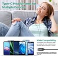 thumbnail image 4 of Auriculares para dormir Hearprotek con cable USB-C y reducción de ruido, 4 of 7