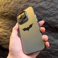 thumbnail image 2 of Funda de teléfono con textura mate y patrón de araña de murciélago, carcasa a prueba de golpes para iPhone 16, 15, 14, 13, 12, 11 Pro Max, XS, XR, 7, 8 Plus, SE 2022, 2 of 5