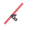 thumbnail image 3 of Adjustable Sliding Ruler Precise Aluminum Alloy 90 45 Degree Combination Angles Ruler for Accurate Measurements, 3 of 5