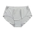 thumbnail image 2 of Plebaso Seamless Underwear for Women Full Coverage Underpants Stretch Briefs Ladies Mid Waisted Panties, 2 of 3