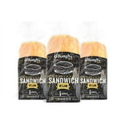 O'Dough Thins Gluten Free Sandwich Bread, Presliced Sandwich, 18 ounce [3 Packs]