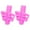 Pink, variant on 2025 Ergonomic Pencil Grips (2-Pack) - Triple-Stage Handwriting Posture Corrector,Soft Silicone Training Aid for Preschoolers & Special Needs Students, Left/Right Hand Compatible