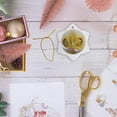 thumbnail image 6 of 3drose, Capitol Reef Np, Utah, Usa, Detail, Blossom of Sego Lily., 3 inch Snowflake Porcelain Ornament, 6 of 7
