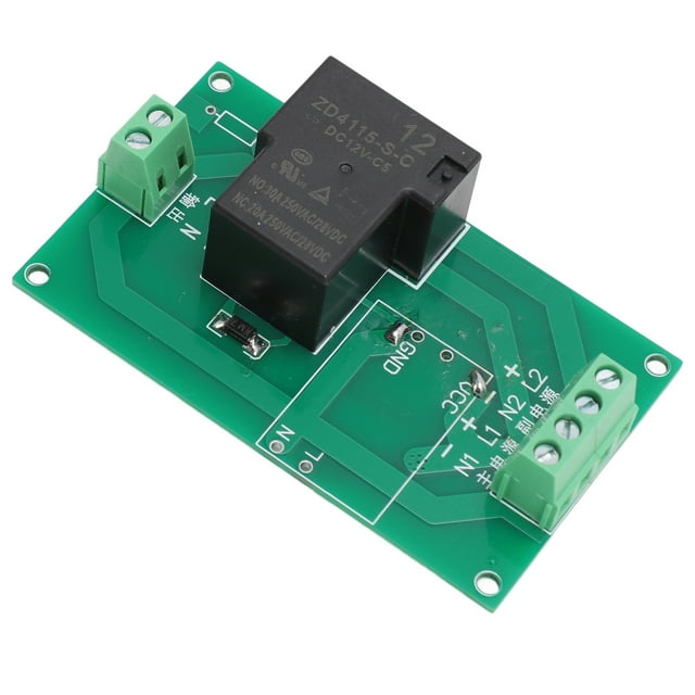 Emergency Power Controller Module, Power Automatic Switch Module 12V Short Interval Time for Power Failure 12V with Matching Housing