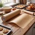 thumbnail image 4 of Extra Long 80m Silicone-Coated Baking Paper – Food Grade, Nonstick, Heat Resistant for Air Fryer & Oven, Oil Absorbing, Disposable Roll, Multipurpose Kitchen Liner, 4 of 7