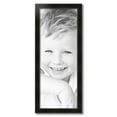 thumbnail image 2 of ArtToFrames 13" x 34" Honors Black with Silver Picture Frame, 13x34 inch Black Wood Poster Frame (WOM-5157),  Pack, 2 of 7