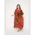 thumbnail image 5 of Oussum Women'S Plus Size Caftan Dress Long Maxi Kaftan Loungewear, Size Fit 1X-3X, 5 of 8