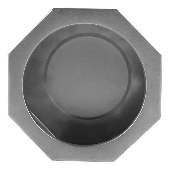Bote Integral Octagonal Itsa 12X10Cm Plata
