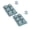 Blue-2Pcs, variant on Silicone Tulip Shape Giant Ice Cubes Molds for Bourbon, BPA Free Large Flower Ice Tray for Soups Frozen Treats & Entertaining