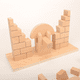 thumbnail image 4 of Material didáctico Montessori, bloques de construcción de puente romano, forma geométrica, cognición para niños pequeños, regalo de festival, hecho de madera maciza en bruto sin laca, 4 of 5