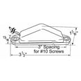 thumbnail image 2 of Grote 45513-5 - Clearance Marker Lamp, Yellow, Peak Lens, Retail Pack, 2 of 2